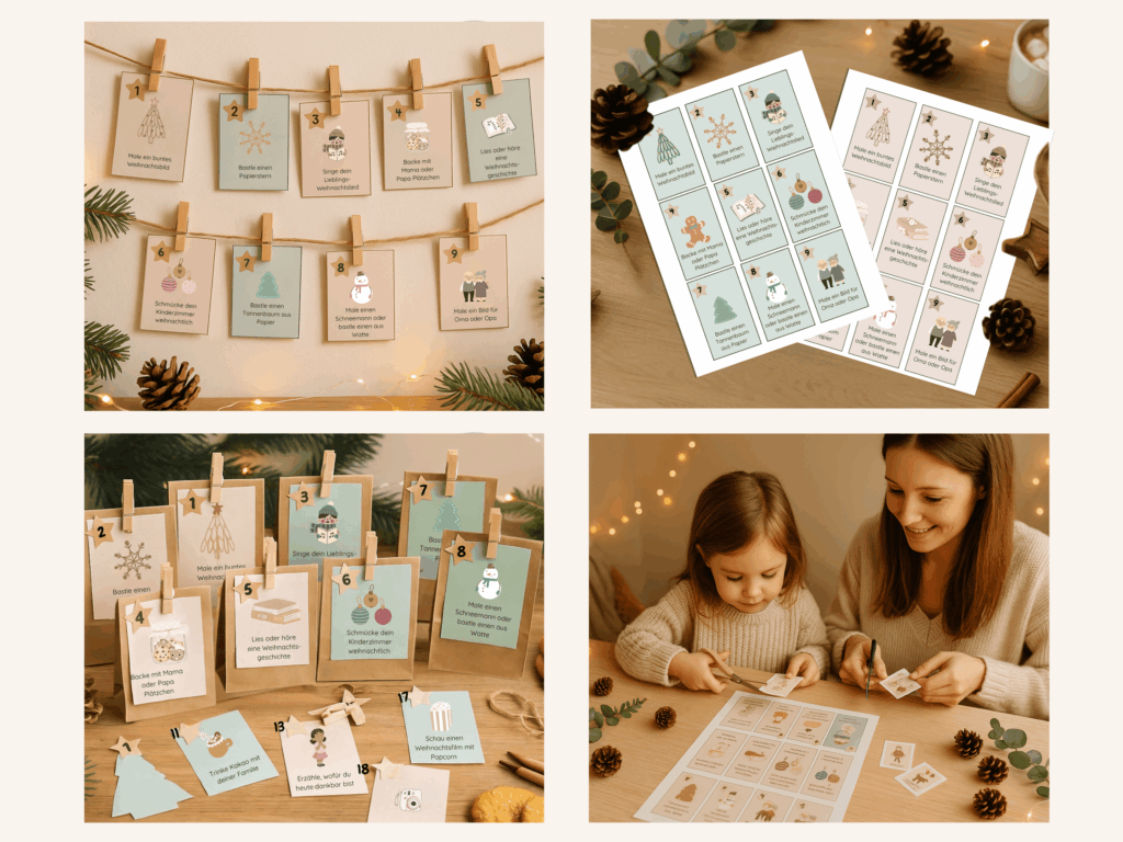 Adventskalender zum Ausdrucken, Adventskalender Ideen für Kinder, DIY Adventskalender für Familien, Adventskalender basteln mit Kindern, Printable Adventskalender, Familien Adventskalender zum Ausdrucken, Adventskalender ohne Schokolade, Adventskalender selbst gestalten, Adventskalender Vorlage PDF, Adventskalender Karten zum Ausdrucken, Familienzeit im Advent, Adventskalender Aktivitäten, Ideen für die Adventszeit mit Kindern, Adventskalender zum Selbermachen, Adventskalender für Kleinkinder, Adventskalender zum Ausschneiden, Adventskalender Bastelidee, Adventskalender Printable deutsch, Adventskalender für Kinder zum Ausdrucken PDF, Adventskalender Ideen für Familien zum Download, Adventskalender zum Ausdrucken ohne Geschenke, Familien Adventskalender mit Aktivitäten, Adventskalender mit Aufgaben für Kinder, Adventskalender zum Selbermachen Vorlage PDF, Adventskalender Bastelvorlage zum Ausdrucken