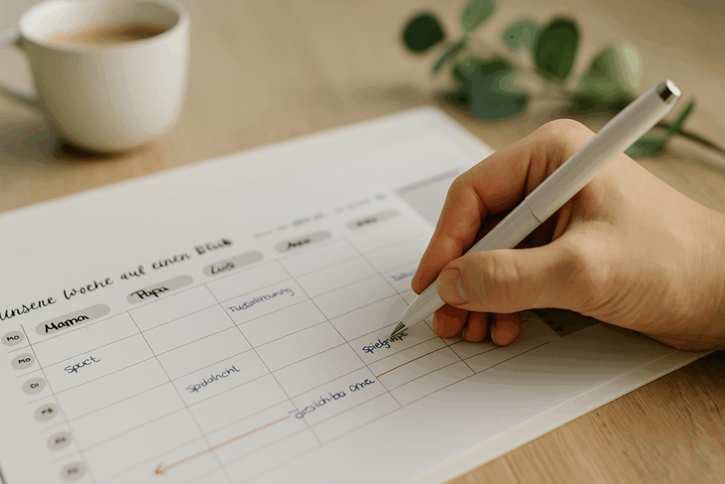 Wochenplaner Familie, Familienplaner, Familienorganisation, Familienalltag, Wochenplan, Vorlage, zum Ausdrucken, digital, Canva, Essen planen, Putzplan, Haushaltsplan, Meal Prep, Wochenübersicht, To-do-Liste, Familienstruktur, Familienroutine, DIY Planer, Familienplaner Vorlage, Familientermine organisieren, Familienleben planen, Wandplaner, Küche, Alltag organisieren
